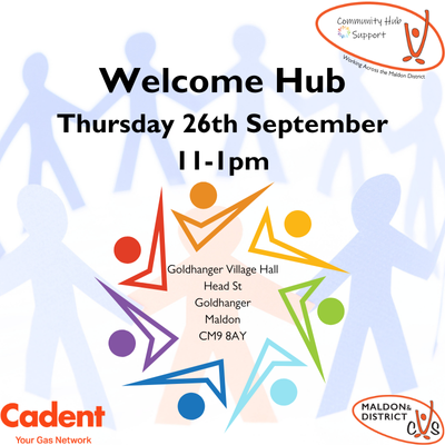 Welcome Hub - Goldhanger Village Hall. Image links to more information.