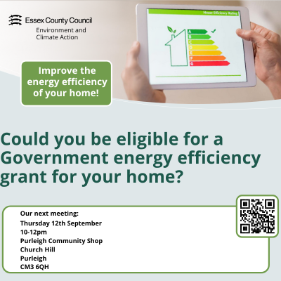 Energy Efficiency Grant for Your Home. Image links to further information