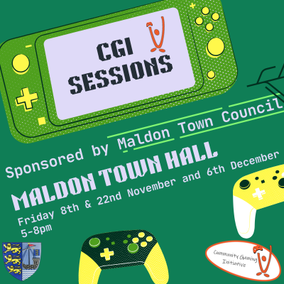 CGI sessions at Maldon Town Hall sponsored by Maldon Town Council. Click through for more details