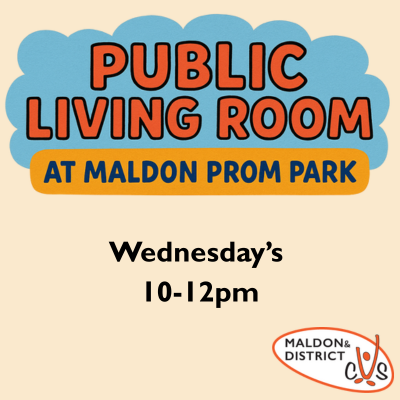 Public Living Room at Maldon Prom Park Wednesday's 10-12pm