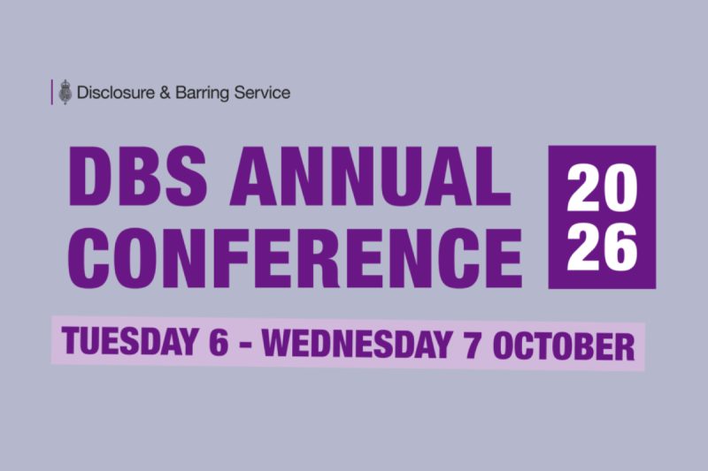 Free DBS Conference 2026 – two days of free safeguarding learning