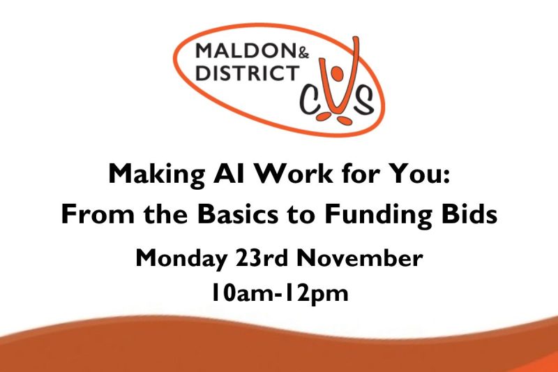 Making AI work for you – from the basics to funding bids
